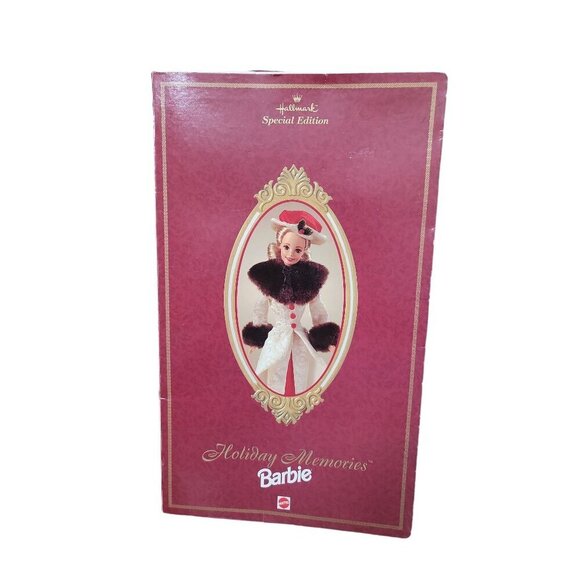 Hallmark Special Edition Holiday Memories Barbie Doll 1995 Mattel #14106 - Picture 3 of 12